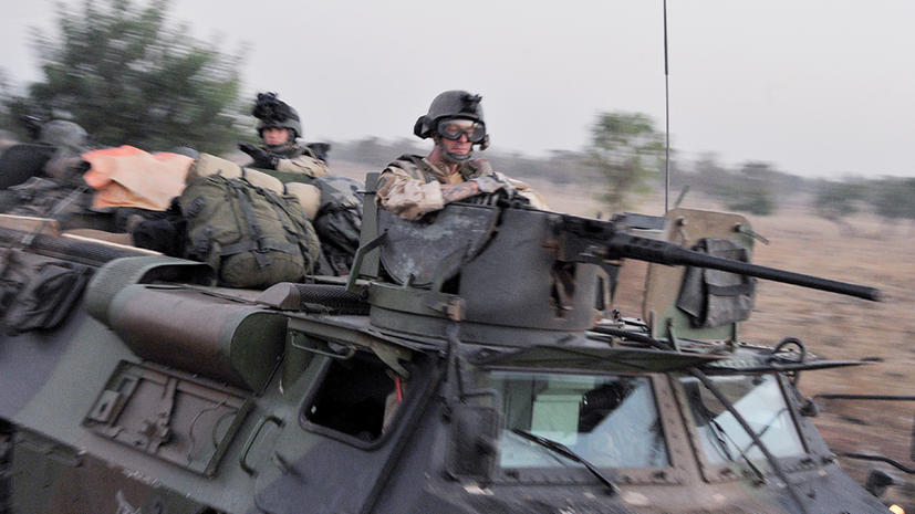 Французский десант начал наземную операцию против боевиков в Мали