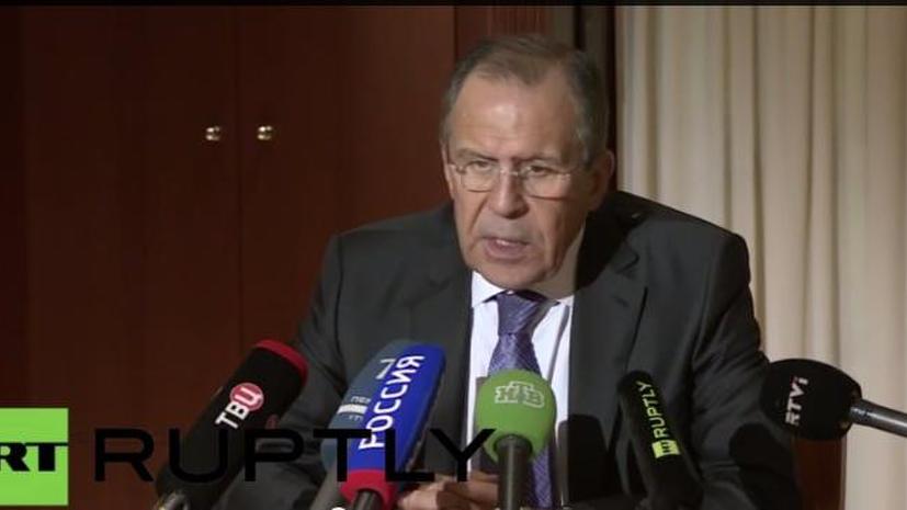 Лавров: Главы МИД «нормандской четвёрки» на встрече по Украине поддержали отвод тяжёлых вооружений