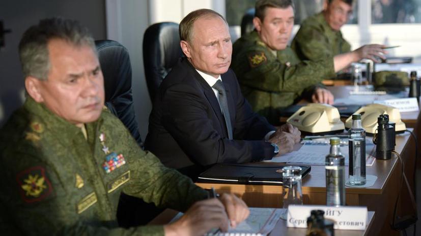 Владимир Путин: Учения «Центр-2015» показали высокие характеристики современных систем вооружения