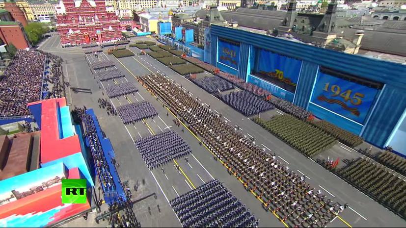 Более 2 млн человек посмотрели парад Победы на YouTube-каналах RT