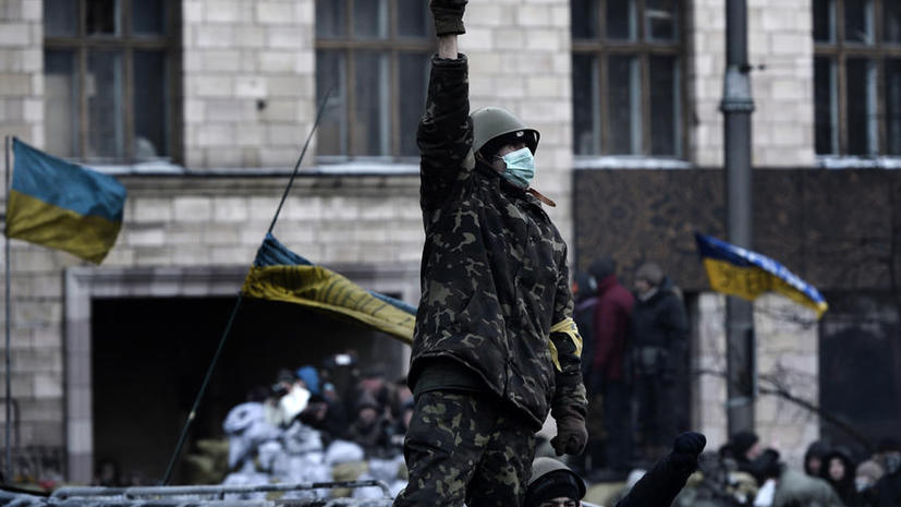 Украинская оппозиция призывает вооружённых граждан вступать в «национальную гвардию»