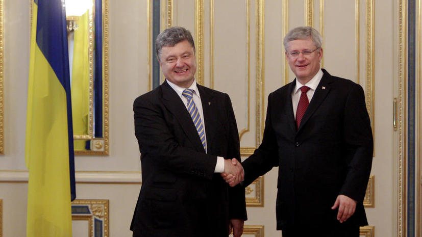 СМИ: Премьер-министр Канады Стивен Харпер должен убраться с Украины