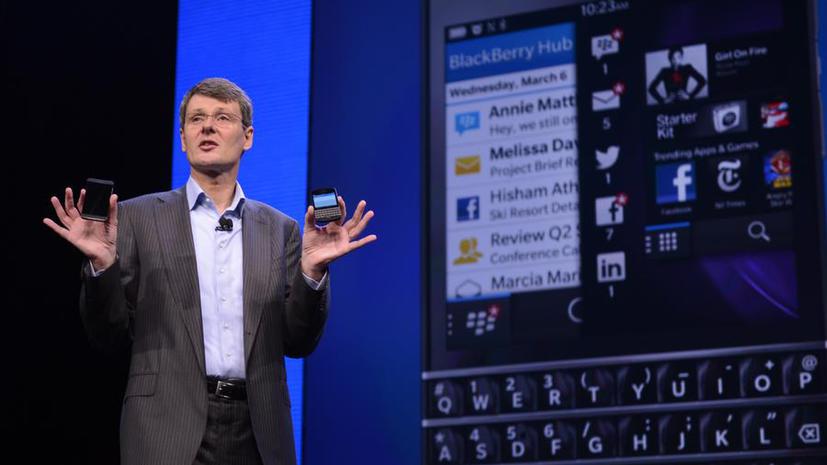 Директор BlackBerry пообещал продать десятки миллионов новых смартфонов Q10