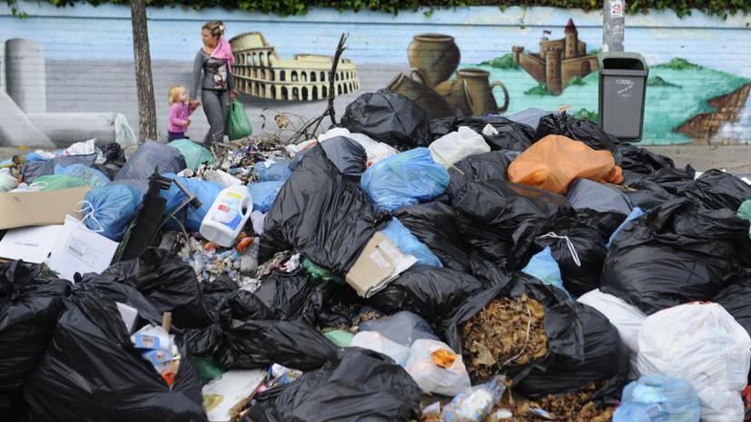 Из-за забастовки уборщиков испанский город утопает в мусоре