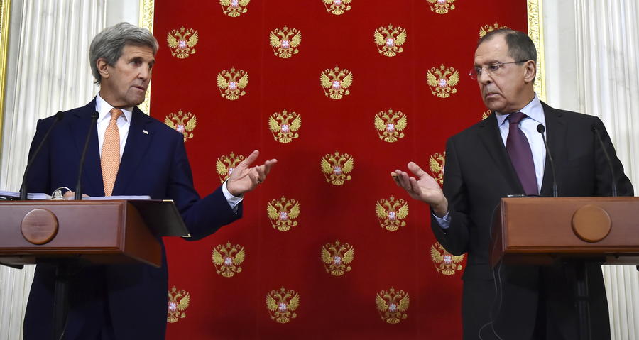 Сергей Лавров и Джон Керри: Согласны, что расшатывание отношений контрпродуктивно