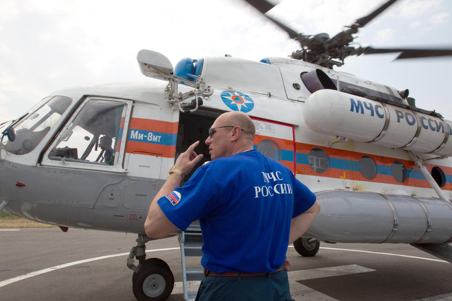 Обнаружены останки погибших в результате крушения вертолета Ми-8