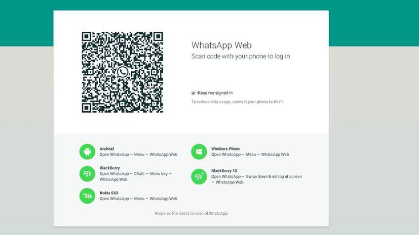Веб-версия мессенджера WhatsApp доступна для всех, кроме пользователей Apple