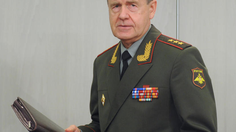 Минобороны: замглавы генштаба Василий Смирнов уйдёт в отставку