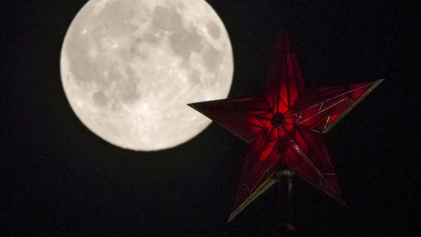 Жители европейской части России смогут увидеть затмение Суперлуны