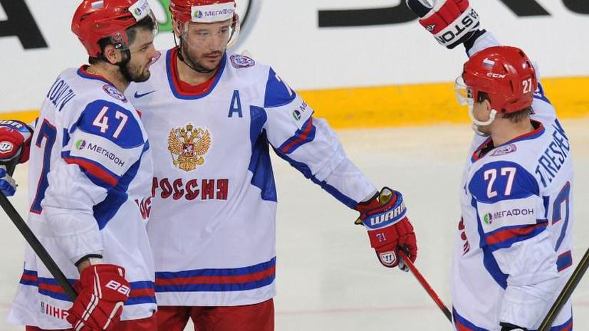 Российские хоккеисты завершили групповой этап Чемпионата мира победой