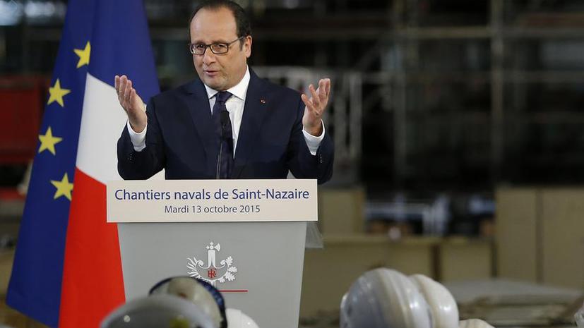 СМИ: Франсуа Олланд снова готов продавать корабли России