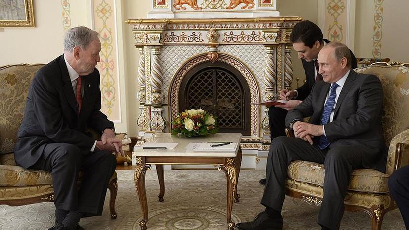 СМИ: Встречу Путина и бывшего премьера Канады Кретьена в Оттаве восприняли как пощёчину
