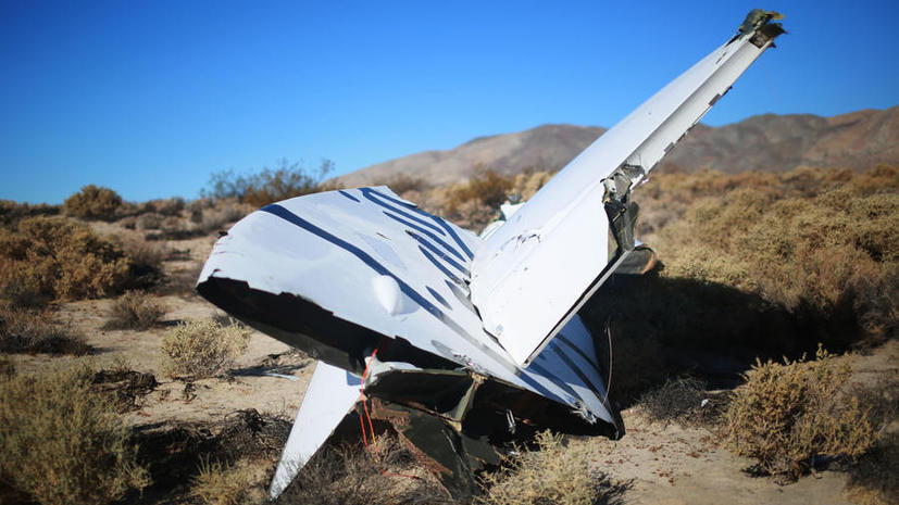 Выживший после падения с 14-километровой высоты лётчик рассказал о причинах катастрофы SpaceShipTwo