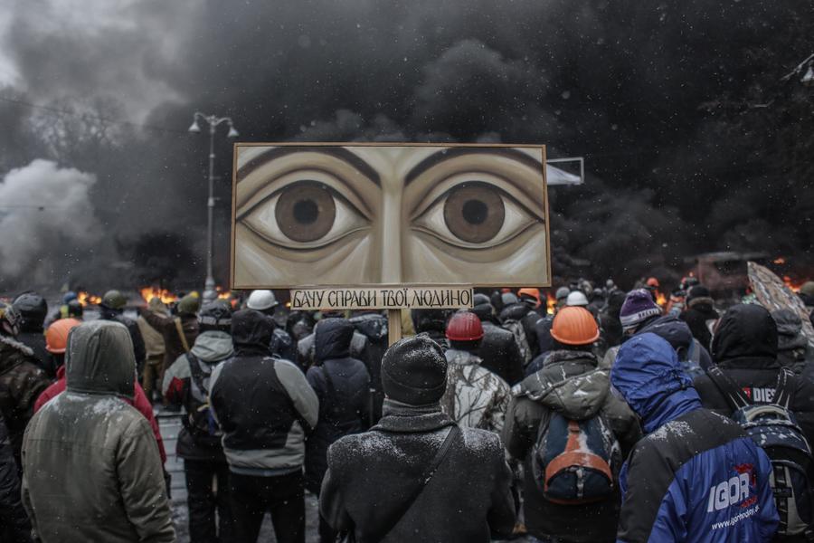 Киев в огне: Фотохроника самой горячей недели украинской столицы