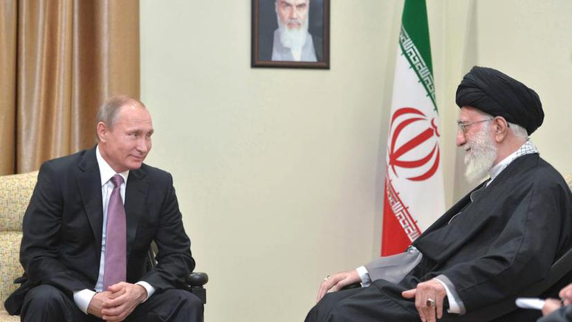 Владимир Путин и Али Хаменеи подчеркнули, что судьбу Сирии должен решать народ