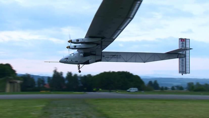 Самолёт на солнечных батареях Solar Impulse 2 в рамках кругосветного путешествия долетел до Китая