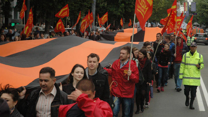 В Молдавии собираются штрафовать за георгиевские ленточки